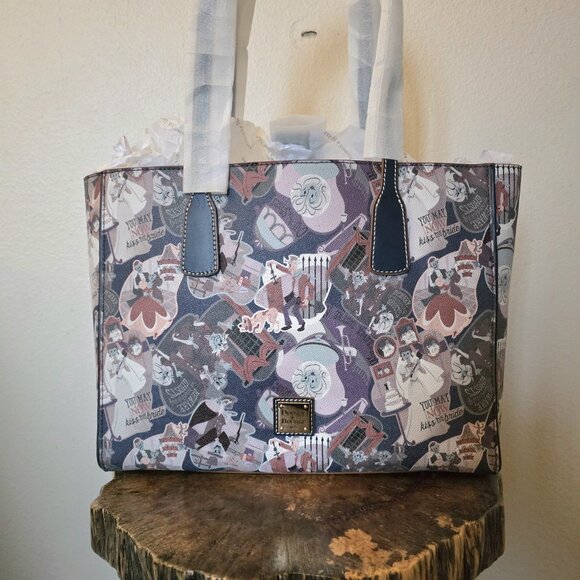 Dooney & Bourke Disney Haunted Mansion Trend Tote NWT Ghost Bride Limited - Picture 8 of 16